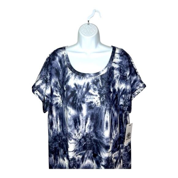 Gaiam Womens XXL Hudson Graphite Pocket T-shirt Dress NWT - Picture 3 of 12